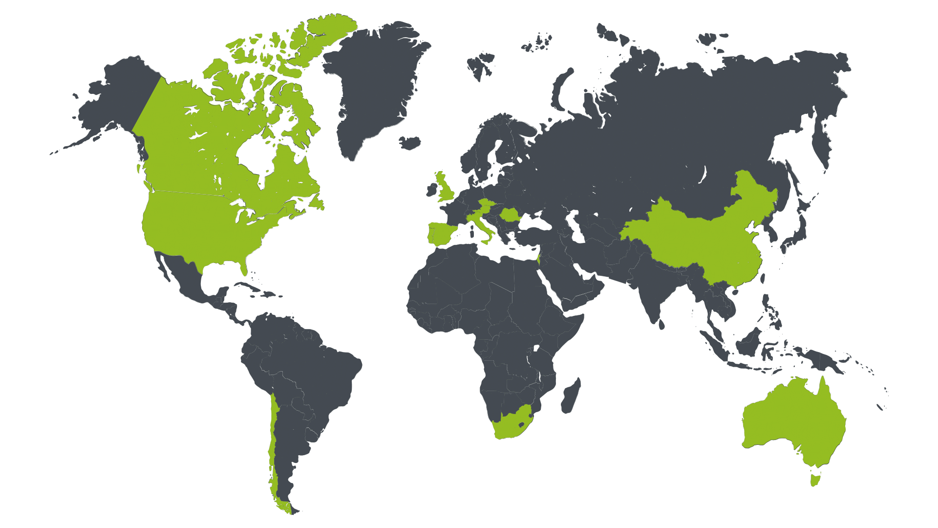 NAOTEC : Présence mondiale