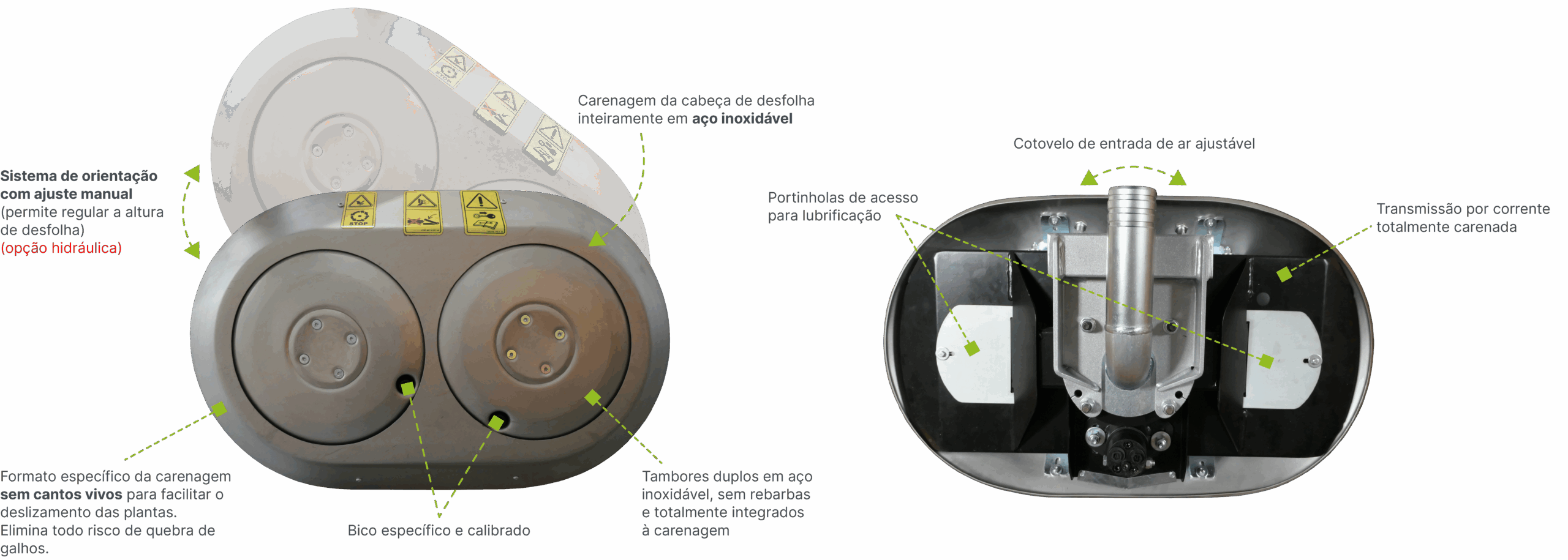 Effeuilleuses technologie tel POR
